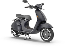 Imagem ilustrativa de uma moto elétrica